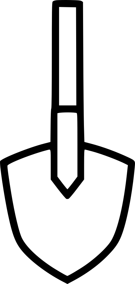 Shovel Comments Clipart (468x980), Png Download