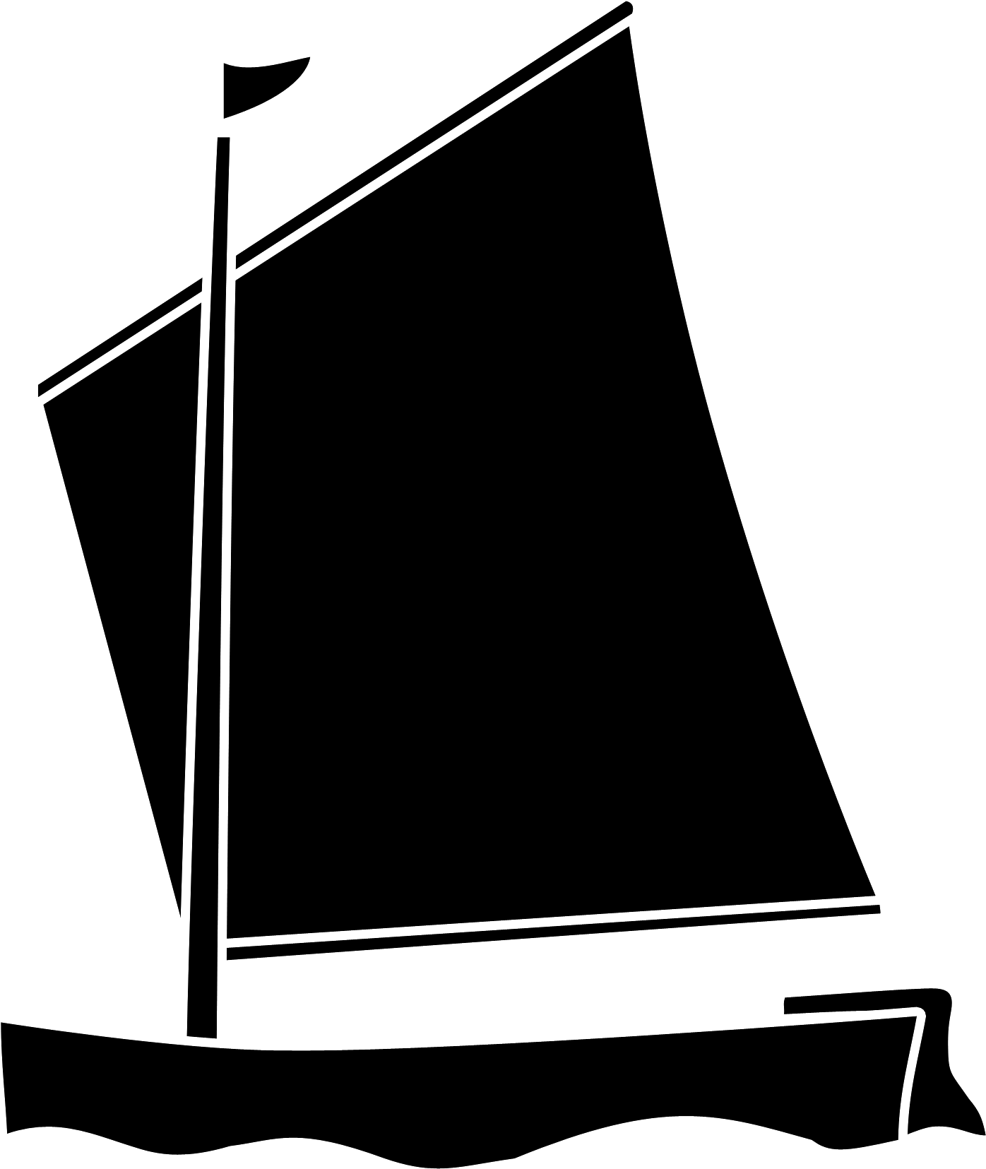 Signals Logo - Nautical - Scow Clipart (1860x1956), Png Download