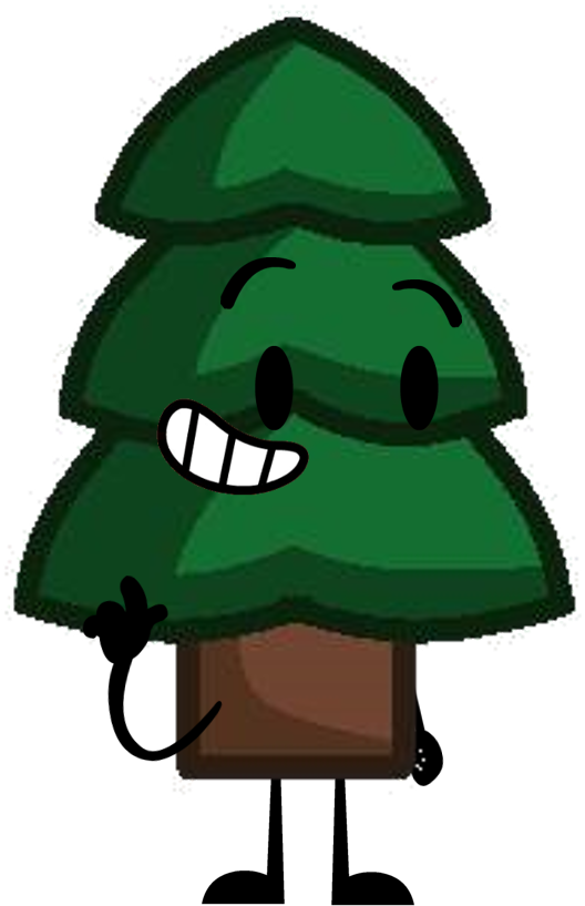 Pine Tree Clipart Object - Illustration - Png Download (758x882), Png Download