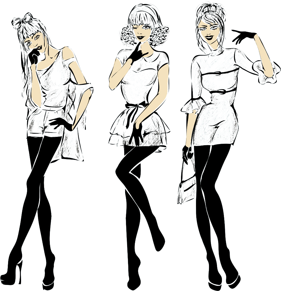 Model Clipart (1024x1024), Png Download