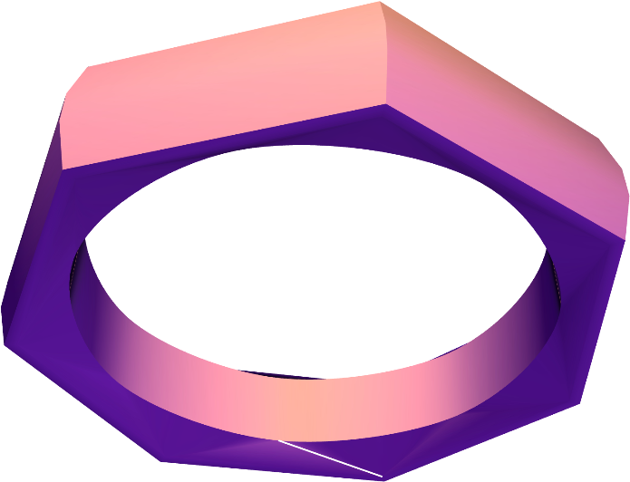 Heptagon Ring - Circle Clipart (801x600), Png Download