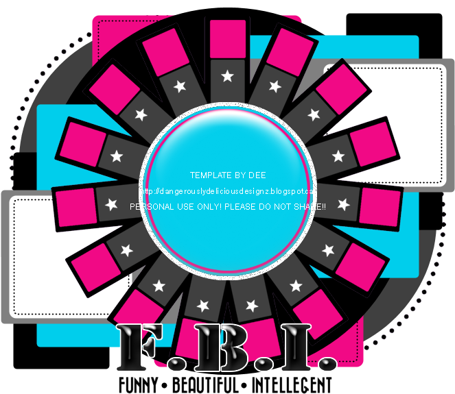 Template 134 Fbi - Circle Clipart (700x700), Png Download