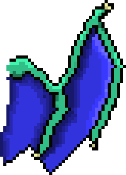 A Dragon's Wing - Pixel Clipart (840x640), Png Download