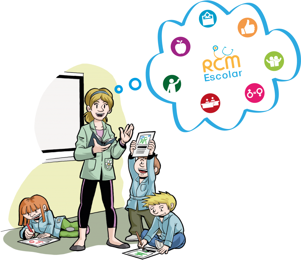 Su Finalidad Es Realizar Una Educación De Estímulo - Cartoon Clipart (1024x900), Png Download