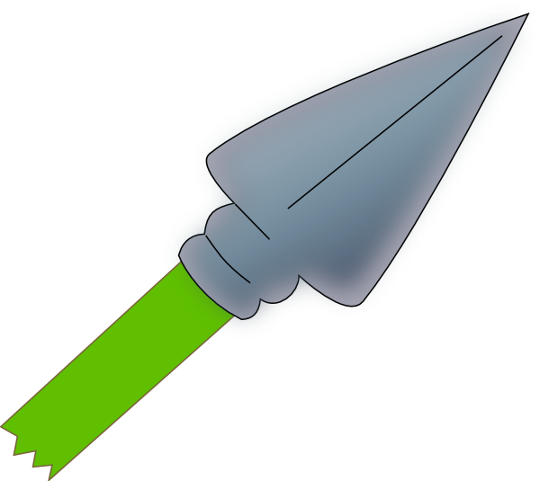 Ponta De Lança Desenho Clipart (600x535), Png Download