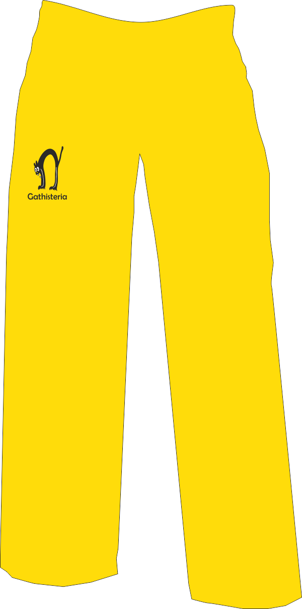 Pantalon-largo - Illustration Clipart (600x1209), Png Download