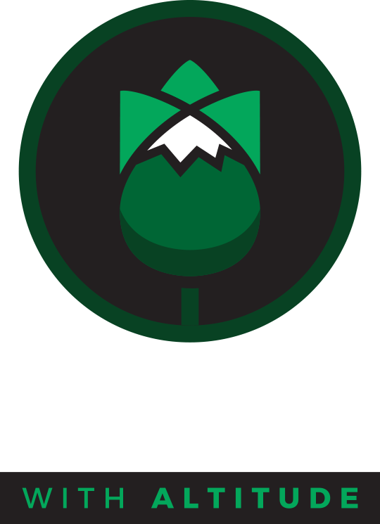 Mountains With Altitude - Emblem Clipart (540x745), Png Download