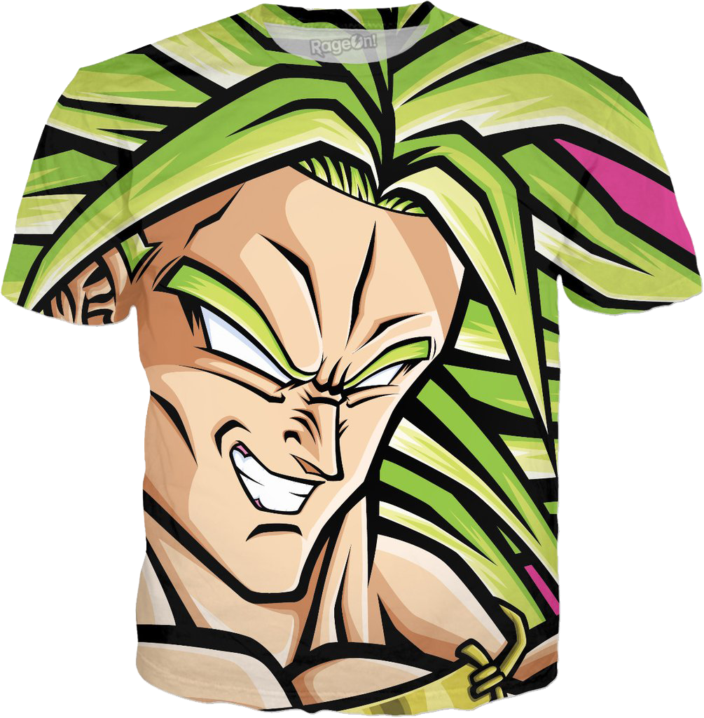 Feel Free To Check Me Out On Instagram As Well - Broly Vector Clipart (1005x1024), Png Download