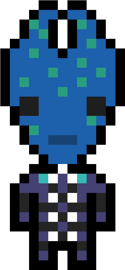 Zolen Naath - Angry Face Pixel Art Clipart (608x960), Png Download