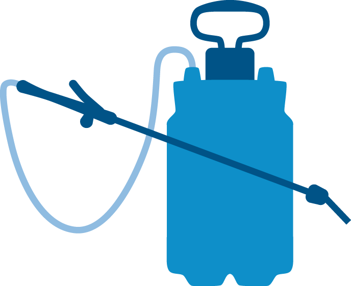 Illustration Of Herbicide Spray Pack Clipart (688x561), Png Download