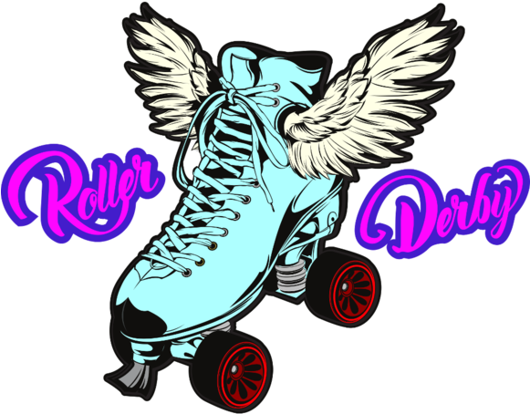 Skate With Wings - Illustration Clipart (580x580), Png Download