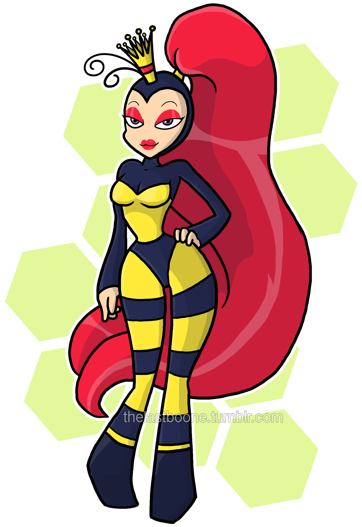 Princess Whats Her Name, From The Earthworm Jim Games - Cartoon Clipart (1280x1810), Png Download