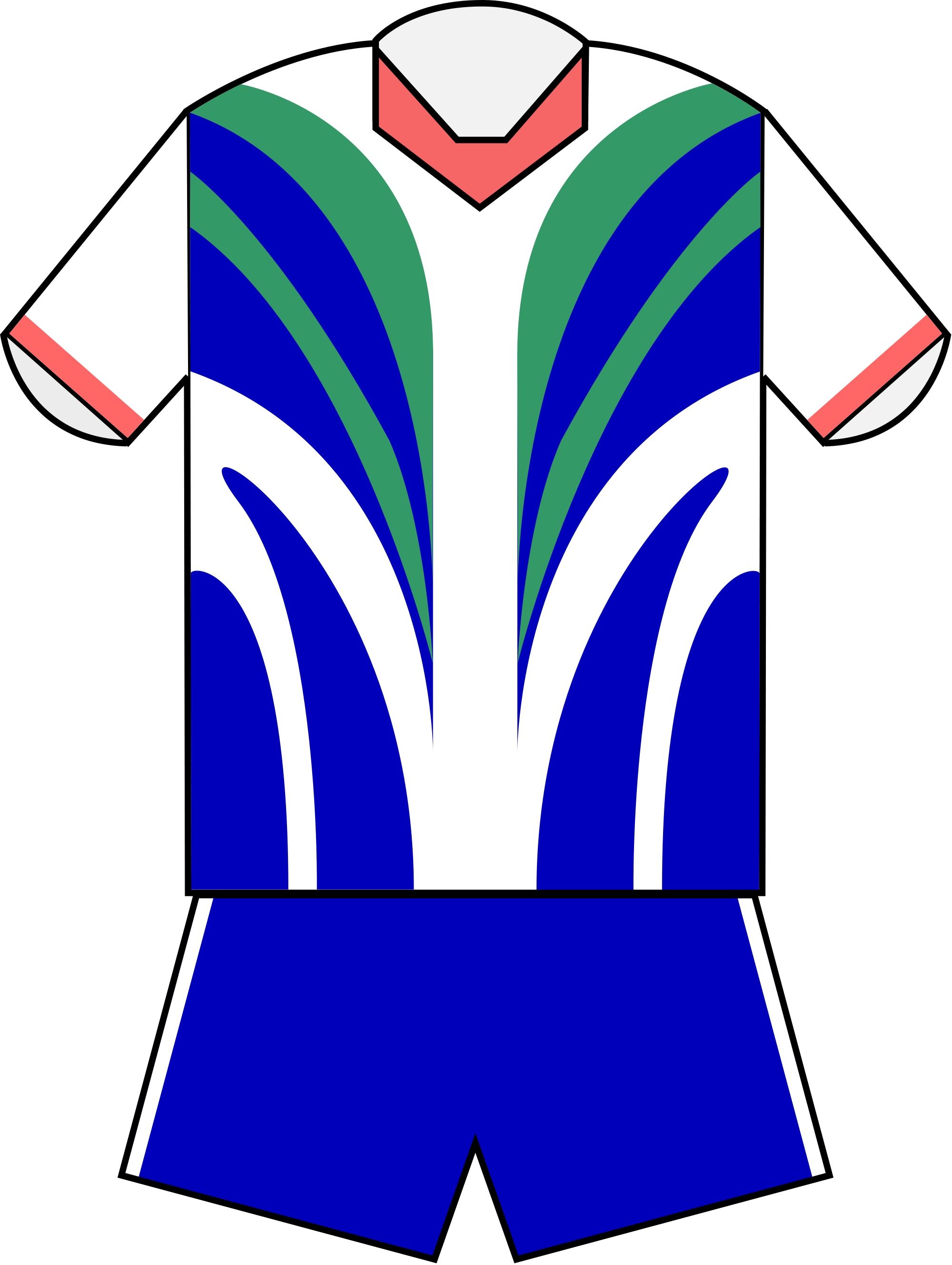 Open - 1997 Auckland Warriors Super League Clipart (2000x2656), Png Download