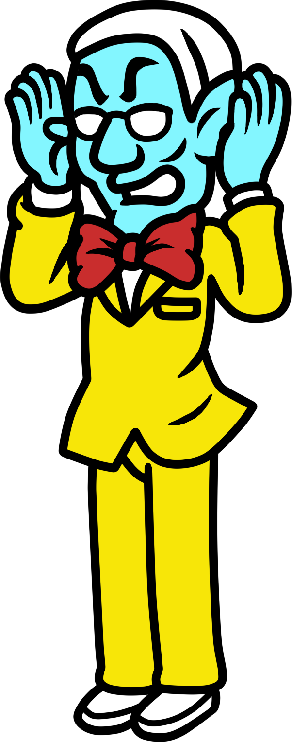 Quiz Host - Rhythm Heaven Megamix Quiz Show Clipart (602x1526), Png Download