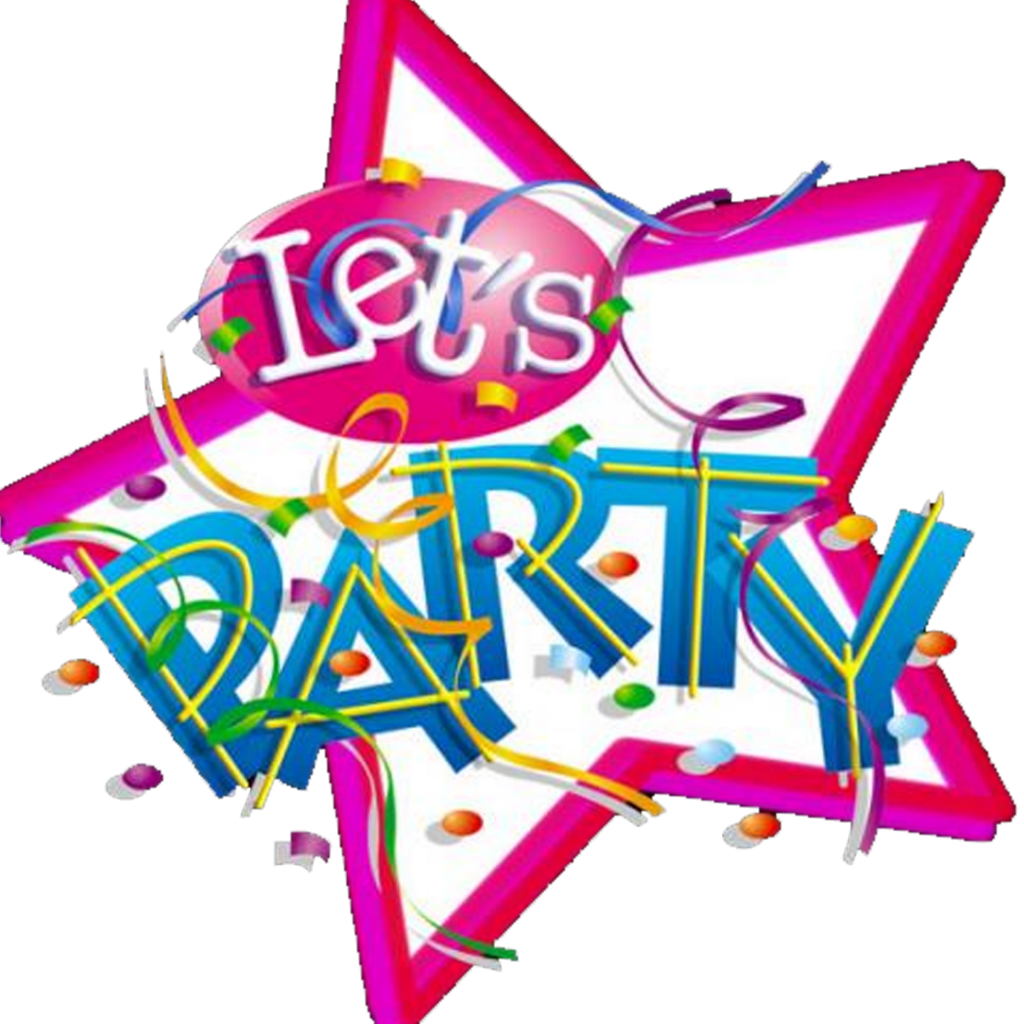 Mq Sticker - Children's Party Clipart - Png Download (1024x1024), Png Download