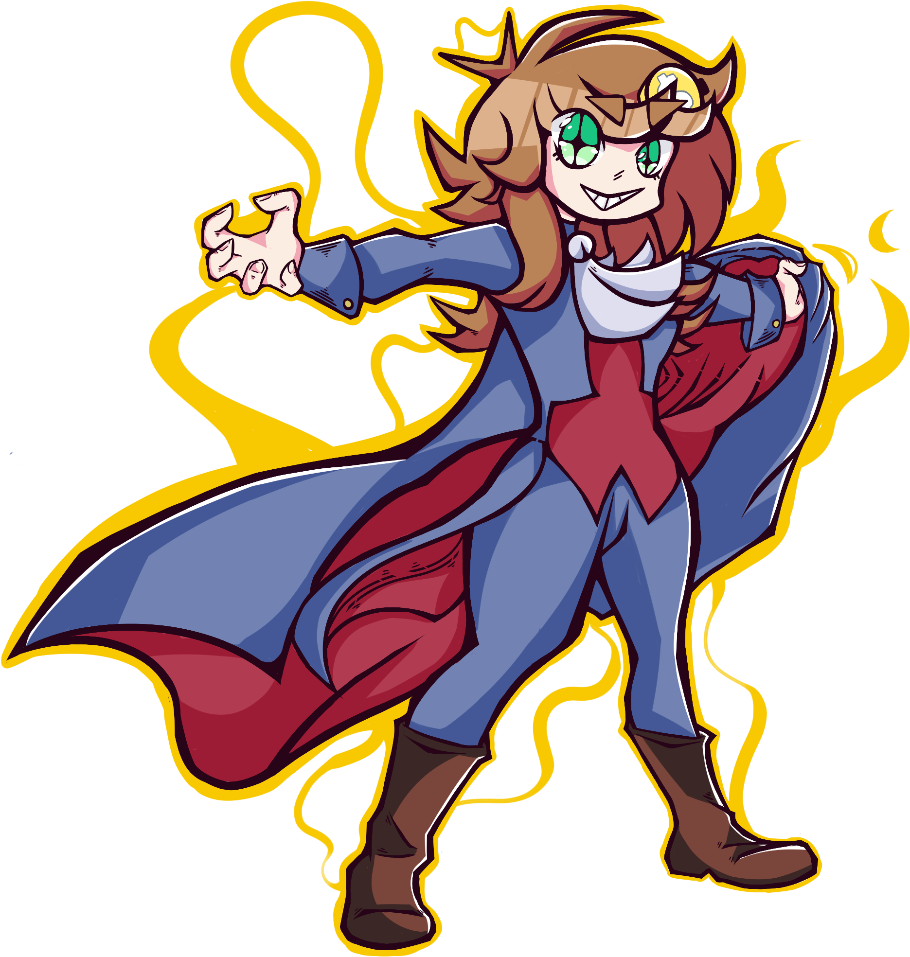 Poppy Vampire - Cartoon Clipart (2500x2100), Png Download