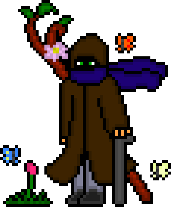 Druid - Cartoon Clipart (640x730), Png Download