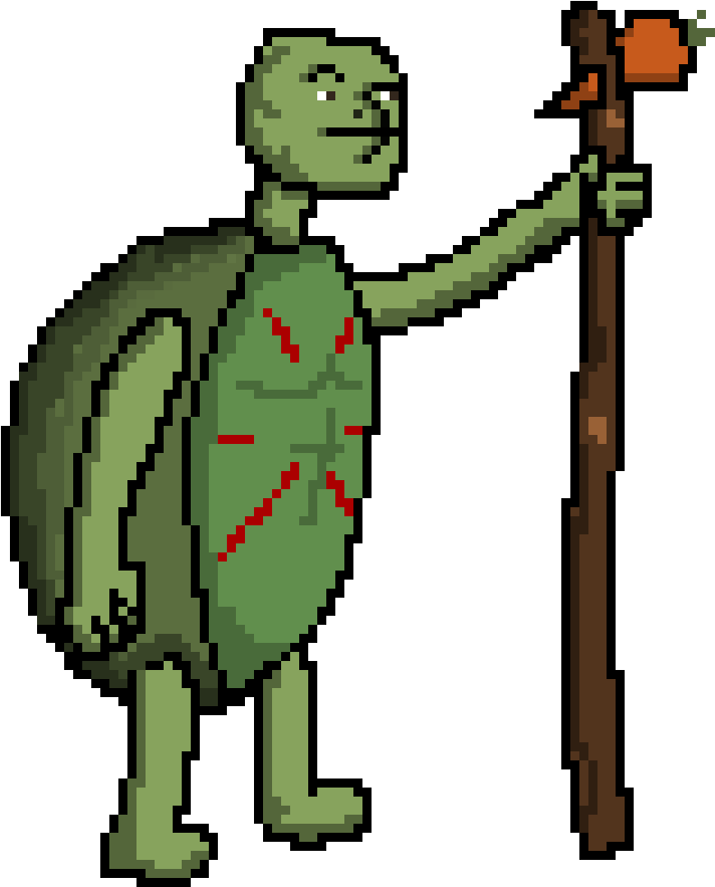 Arne Tengo, Tortle Druid - Cartoon Clipart (920x1070), Png Download