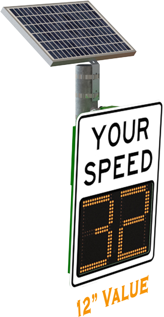 Portable Iq Series Driver Feedback Signs - Sign Clipart (585x1110), Png Download