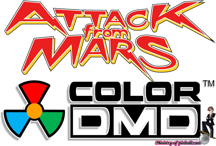 Attack From Mars Colordmd - Attack From Mars Clipart (801x527), Png Download