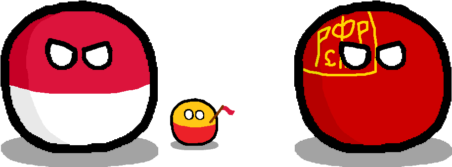 Battle Of Warsaw - Polandball Polish Soviet War Clipart (1000x426), Png Download