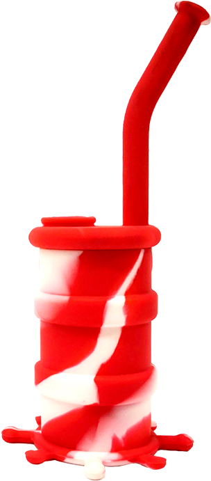 Cylindrical Shaped Silicone Bong Clipart (700x700), Png Download