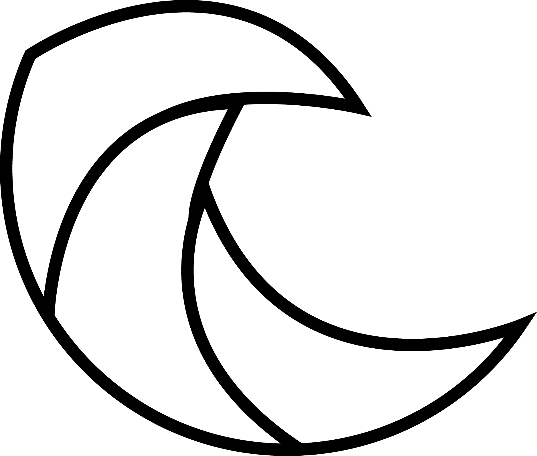 Line Art Clipart (1876x1593), Png Download