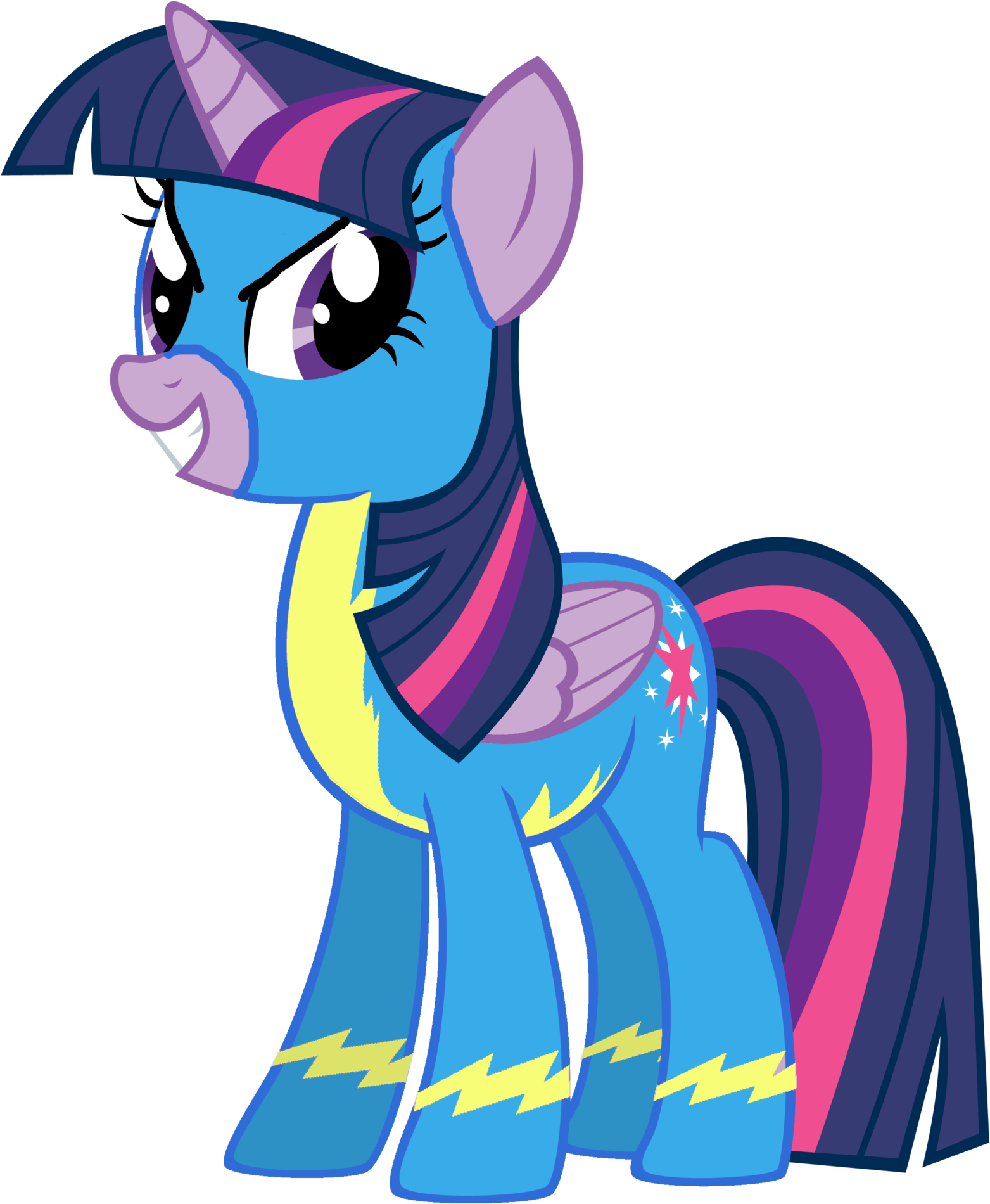 Twilight Sparkle The Wonderbolt - Twilight As A Wonderbolt Clipart (2000x2000), Png Download