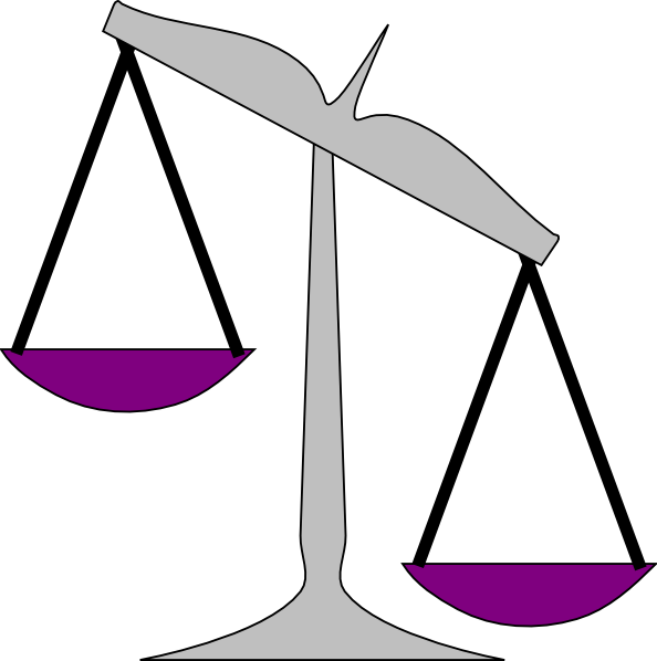 Scales Clipart White - Png Download (594x598), Png Download