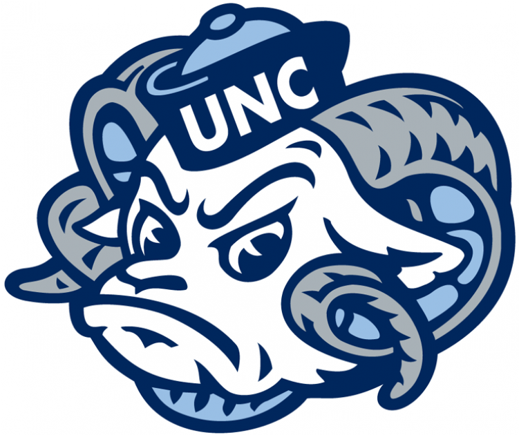 North Carolina Tar Heels Iron On Stickers And Peel-off - North Carolina Tar Heels Clipart (750x930), Png Download