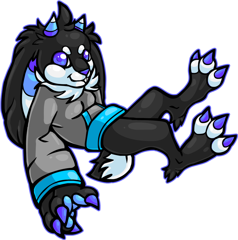 Lounging - Cartoon Clipart (1000x1000), Png Download