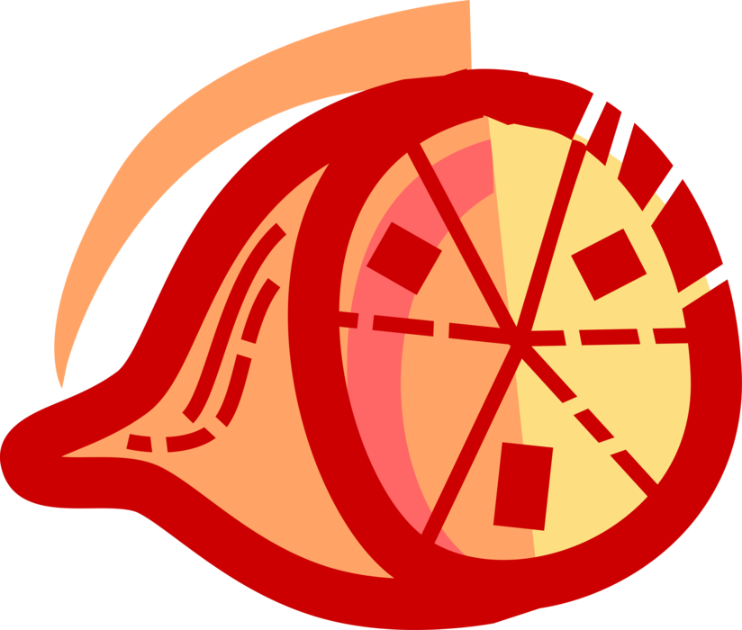 Vector Illustration Of Citrus Fruit Lemon Or Lime Clipart (824x700), Png Download