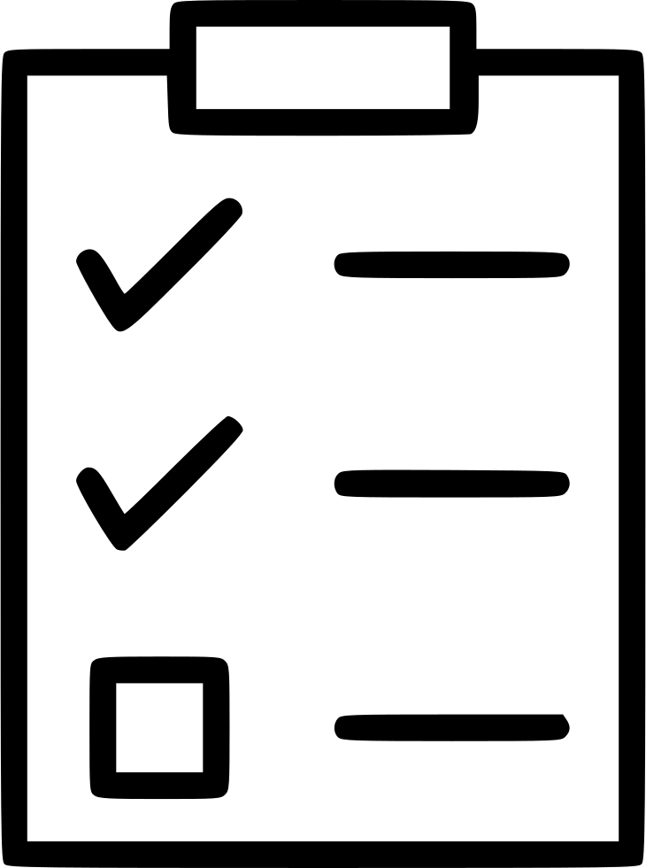 Checklist Comments Clipart (730x980), Png Download