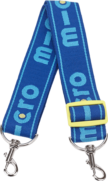 Carry Strap Blue - Sangle Pour Trottinette Clipart (800x1000), Png Download