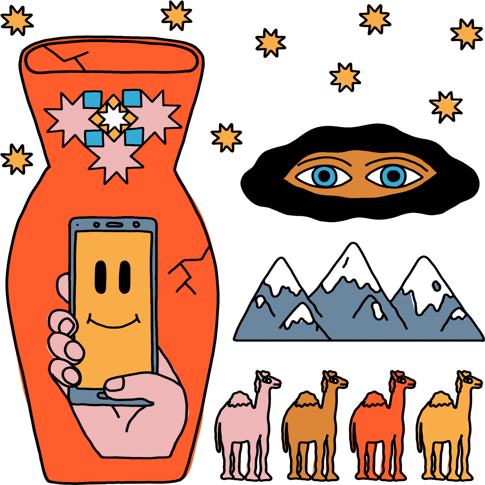 Morocco Series Clipart (1668x1620), Png Download