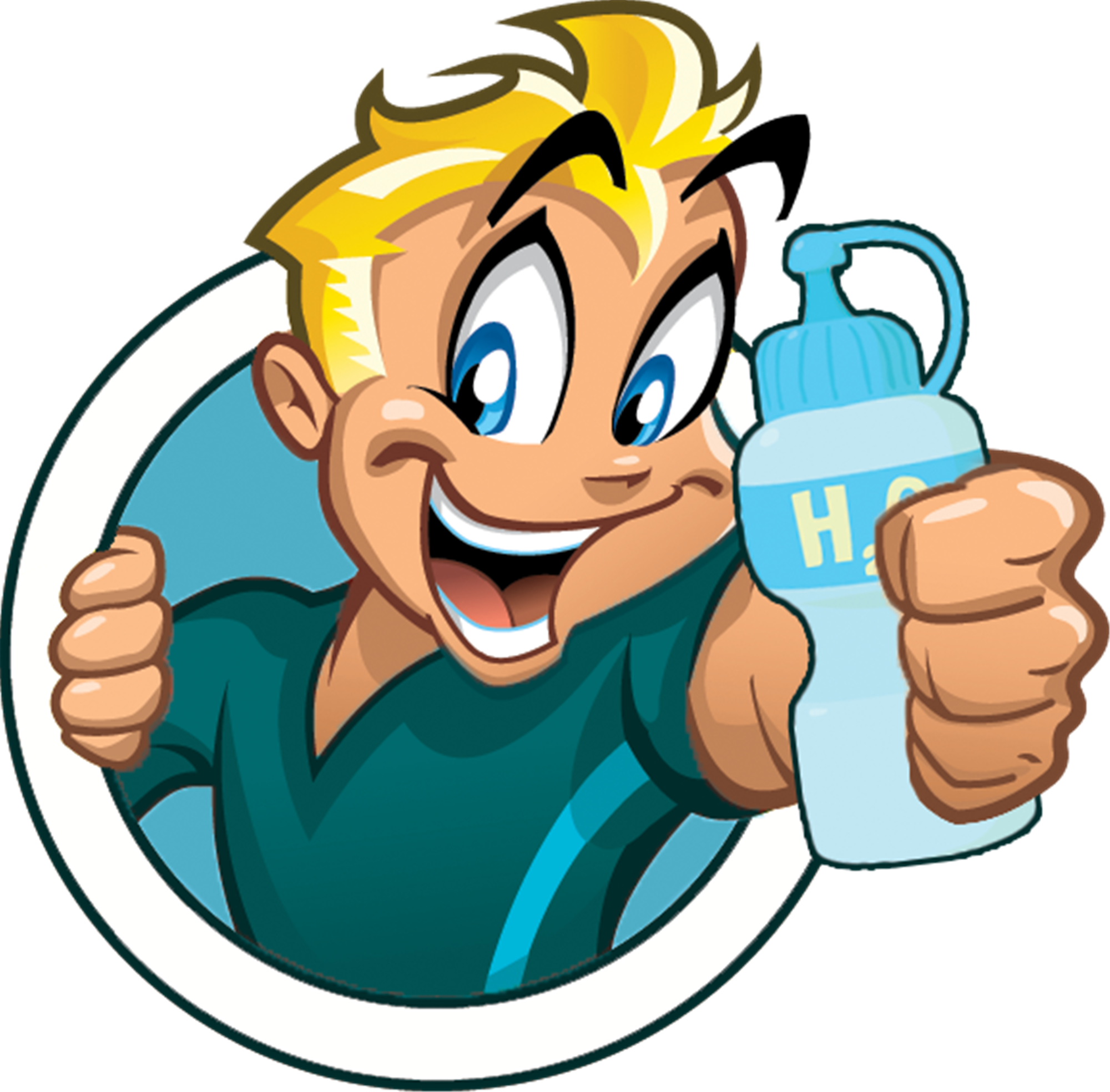 Profil - Thumbs Up Cartoon Guy In Png Clipart (2000x1968), Png Download