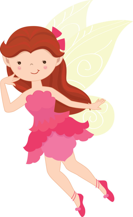 Pink Fairy Clipart - Png Download (553x900), Png Download