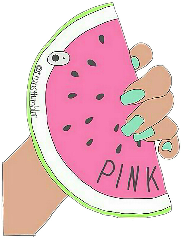 Melon Clipart Tumblr Donut - Drawing - Png Download (602x792), Png Download