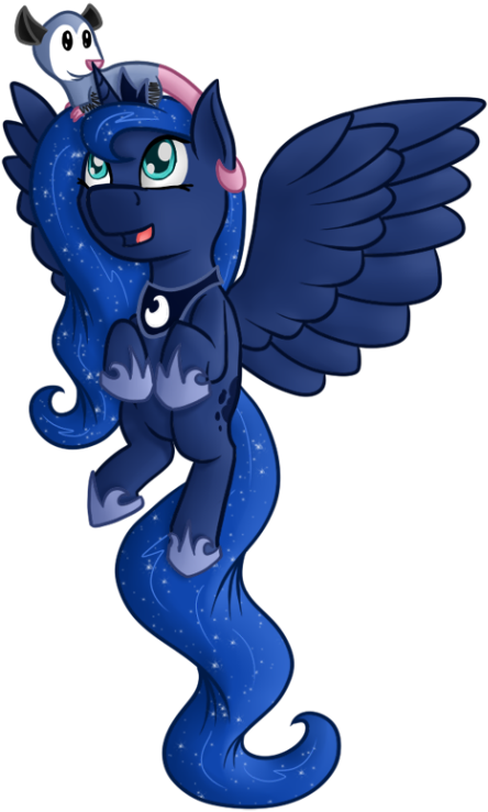 Chibi Luna/tibbles - - Cartoon Clipart (476x750), Png Download