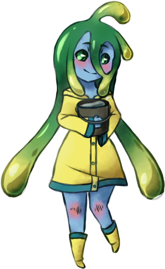 Suu As A Regular Girl Trying To Make It In The World - Cartoon Clipart (740x1000), Png Download