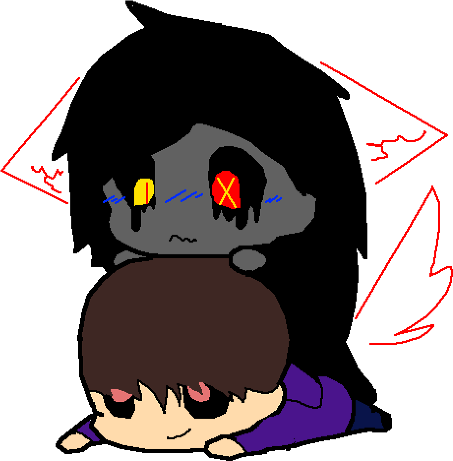 Error Chey And Doom - Cartoon Clipart (1000x1000), Png Download