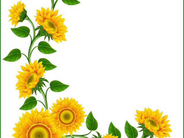 Inspirational Clipart Sun Shine - Sunflowers Png Transparent Png (640x480), Png Download