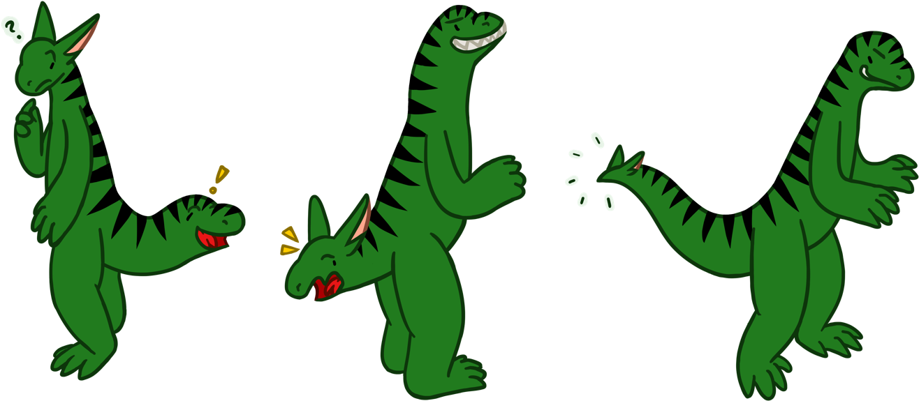 Treacherous Tail Takeover - Cartoon Clipart (1398x634), Png Download