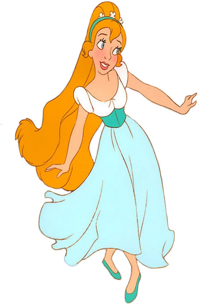 Don Bluth& - Дюймовочка Пнг Clipart (782x990), Png Download