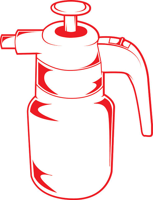 Sprayers & Triggers - Illustration Clipart (492x641), Png Download