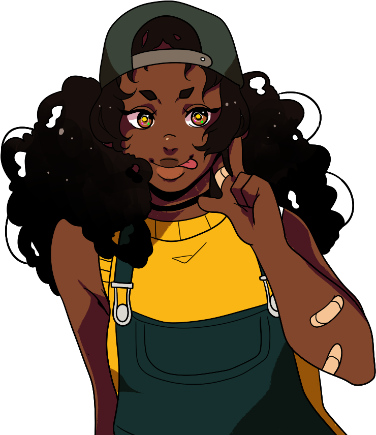 “tentative Idea For Book 2 Teá ” The Hair The Clothes - Cartoon Clipart (806x875), Png Download