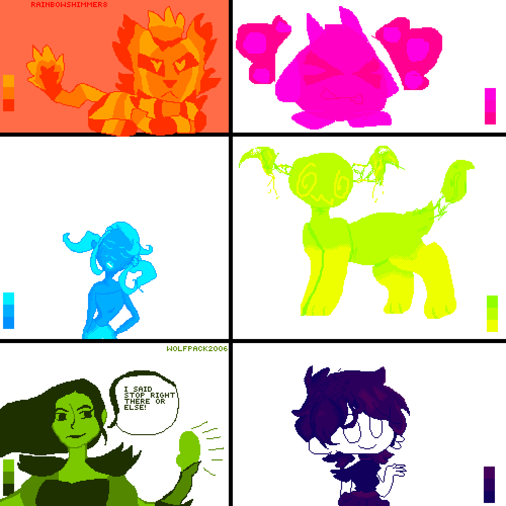 Pink Winged - Color Clipart (1000x1000), Png Download