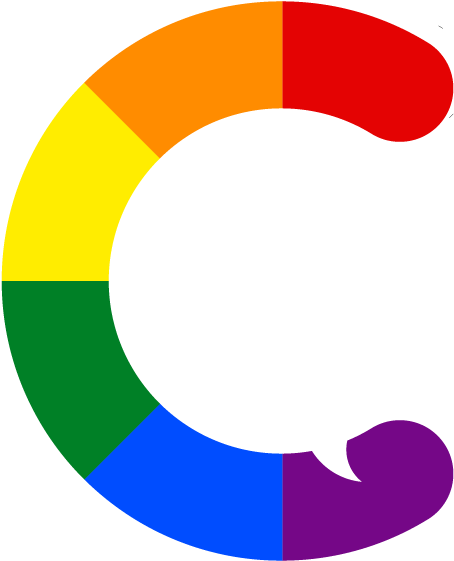 Vitorials Logo Design For Lgbt Community Rh Vitorials - Logo C Community Clipart (1112x1012), Png Download