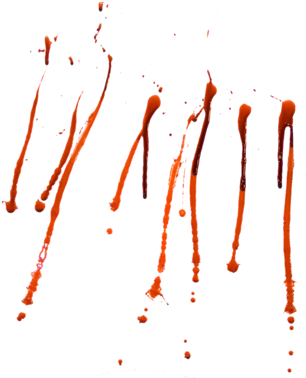 Drops Of Blood Splash - Hand Cut Blood Png Clipart (600x740), Png Download