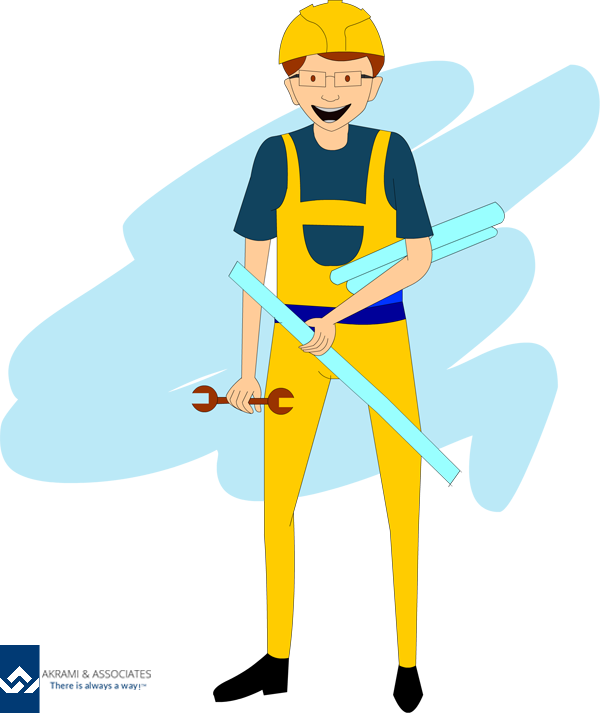 Qualifying For The Federal Skilled Trades Program - Cartoon Clipart (600x713), Png Download